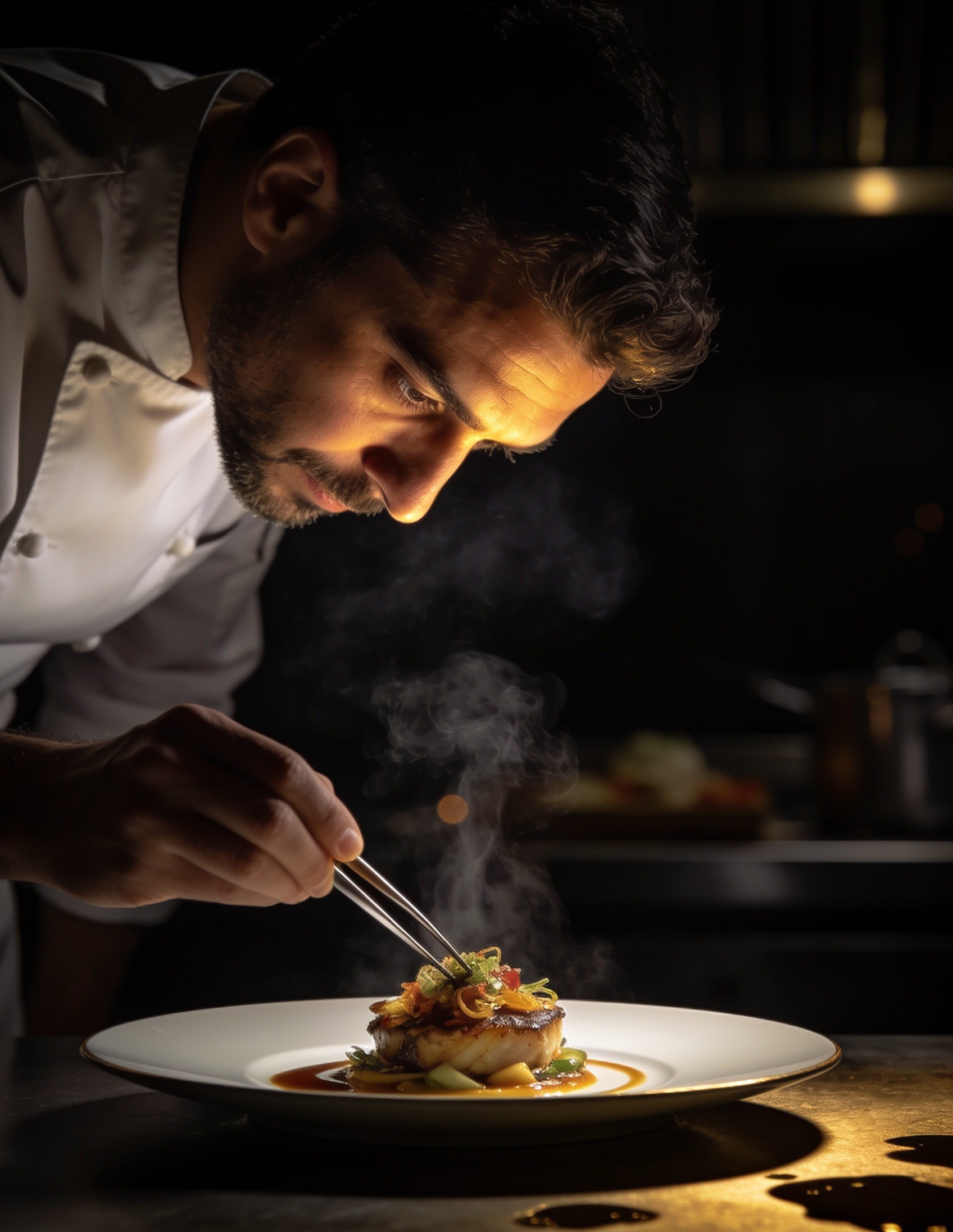 Chef ítalo-romano de Alma d' Andrea