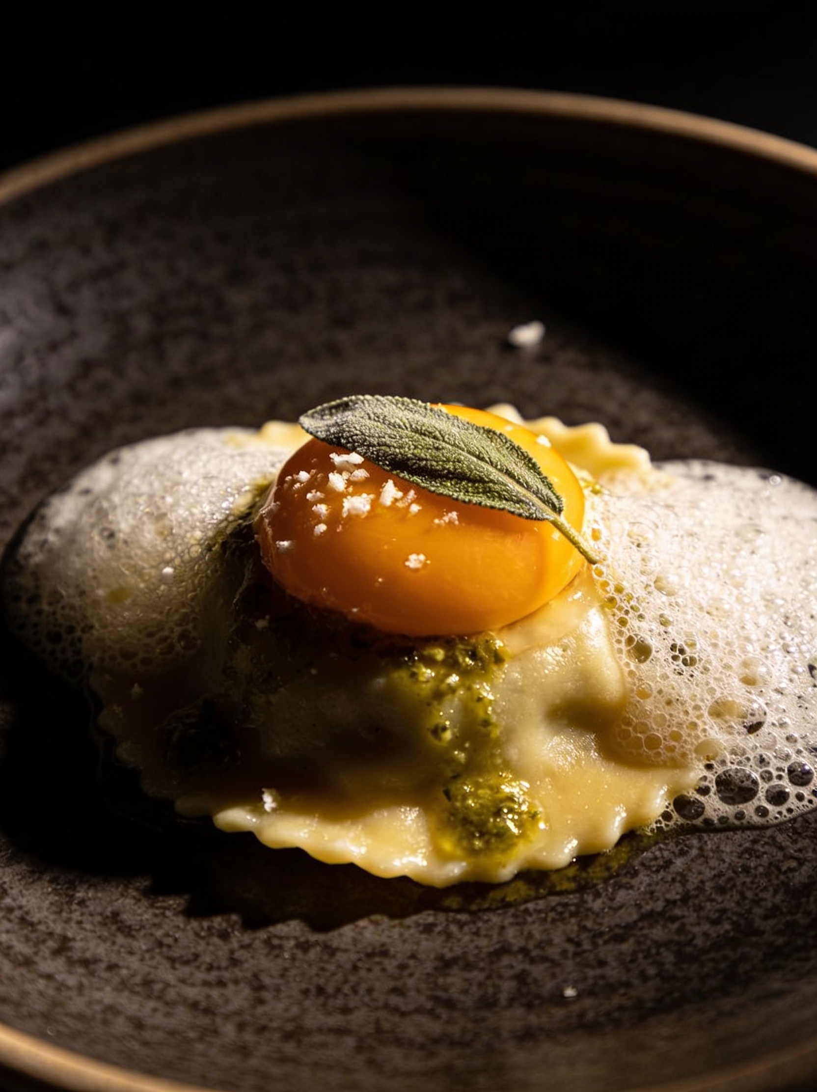 Raviolo dell'uovo