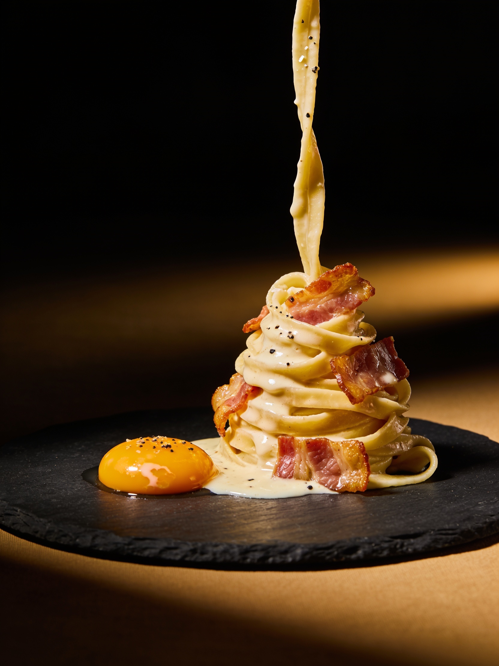 Tagliatelle alla carbonara